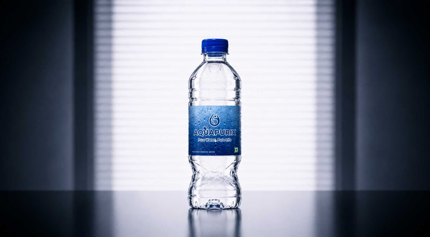 500ml AQUAPURIX water bottle